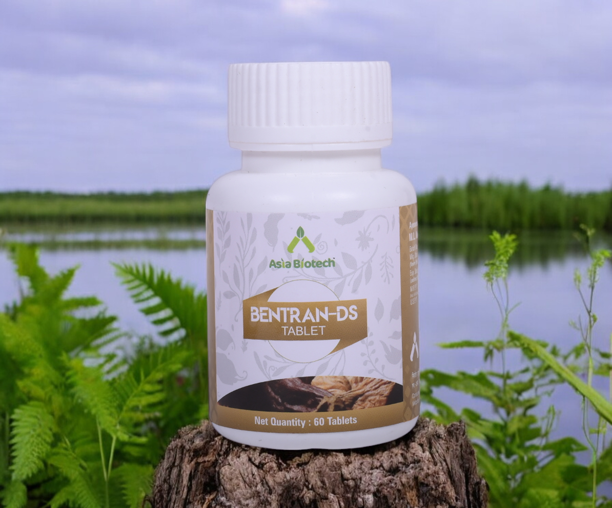 Asia Biotech Bentran DS Tablet | An Natural ayurvedic Product for Prevents reinfection | Pack of 120 (2 x 60 Tablet)