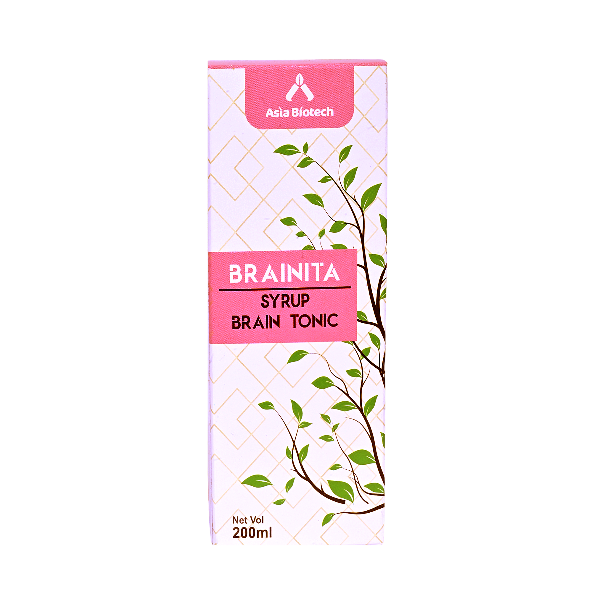 Brainita Syrup Natural Tonic For Memory Enhancer..Brain Booster Syrup for Kids | Concentration | Enhance Cognitive Functioning | Support Memory |Pack of 2 x 200 ml