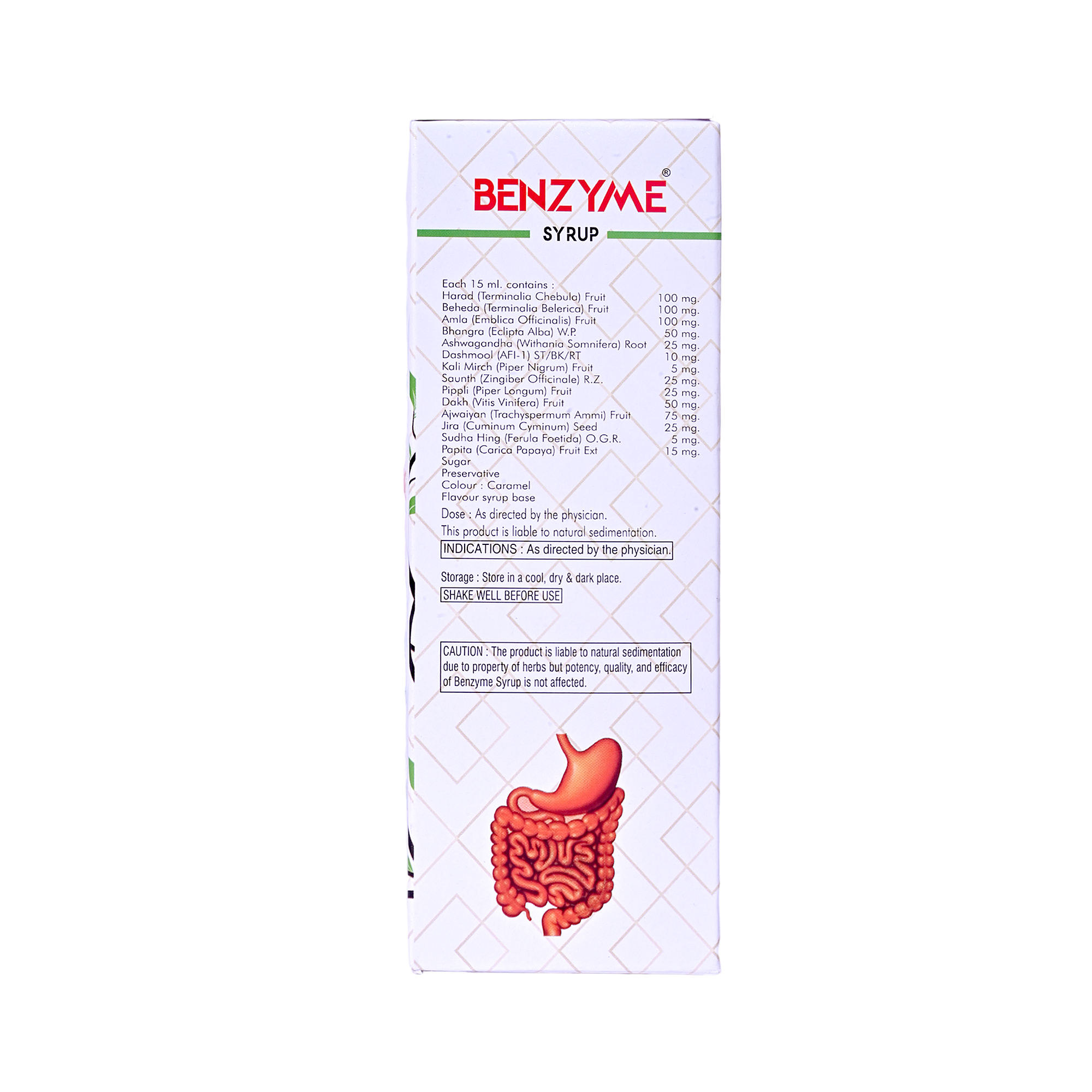 Asia Biotech Benzyme Syrup| Ayurvedic Digestive Care Syrup For Digestion Acidity Gas And Bloating| (200 ml x Pack Of 2)