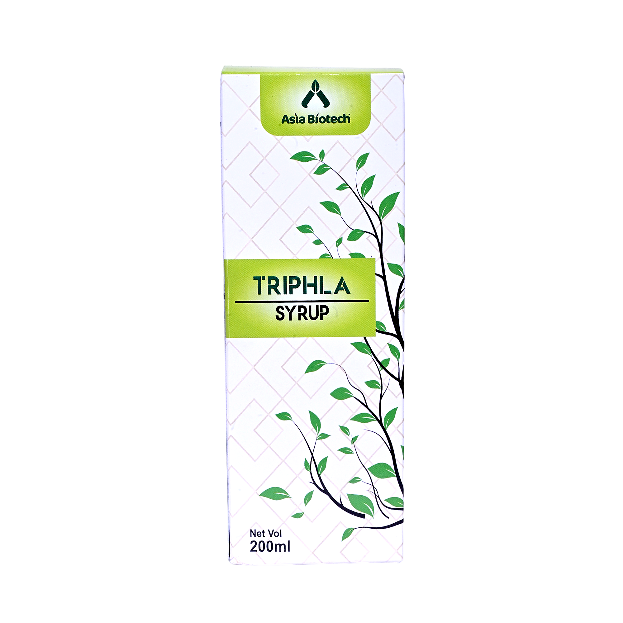 Asia Biotech Triphala Syrup |All-in-one Digestive Care Solution | Long term constipation, digestive problem relief supplement | Improves Gut Health | 100 % Ayurvedic Formula | Pack of  2 x 200 ml